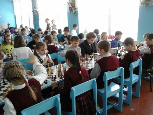 Командное первенство района по шахматам